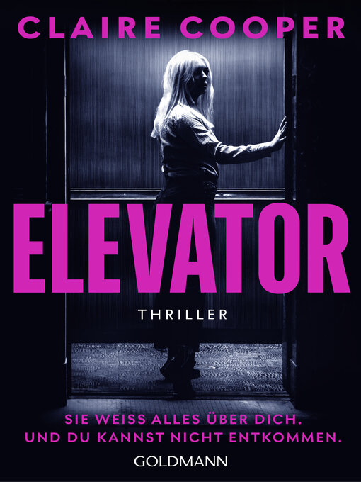 Title details for Elevator by Claire Cooper - Wait list